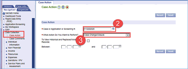 Eligibility Worker Transferring a SNAP TANF Case with a SNAPET or